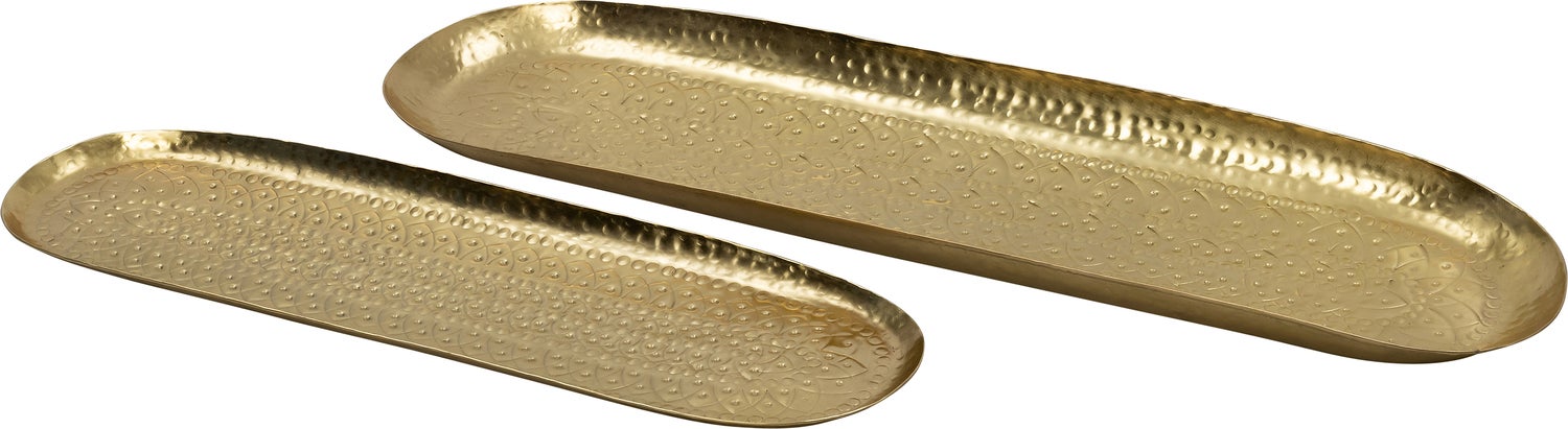Intratuin dienblad Ina goud 81 x 24 x 3,5 cm