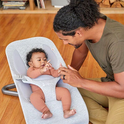 Ergobaby Evolve 3-in-1 Vippestol, Light Grey