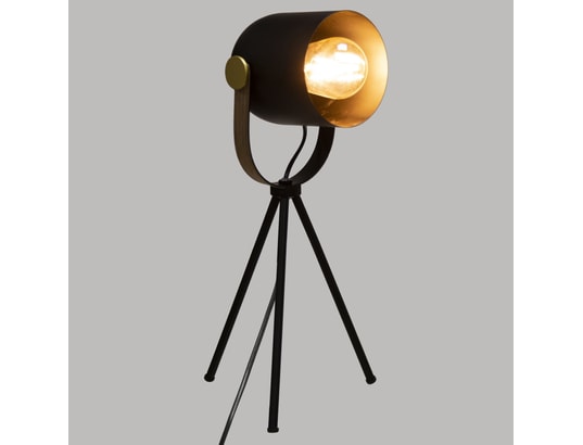 ATMOSPHERA - Lampadaire salon Lampe trépied en métal - noir