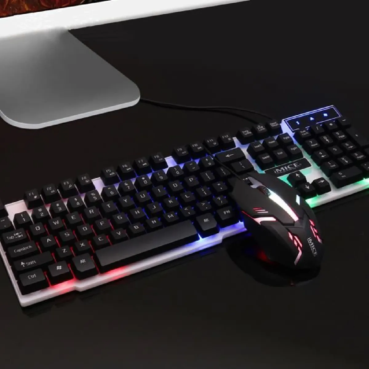 Clavier Gaming LED Rétro-éclairé