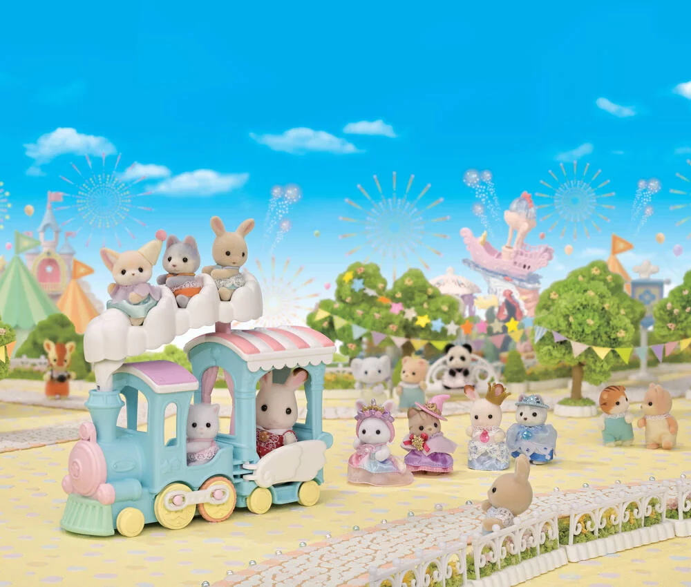 LE PETIT TRAIN A VAPEUR - SYLVANIAN VEHICULES
