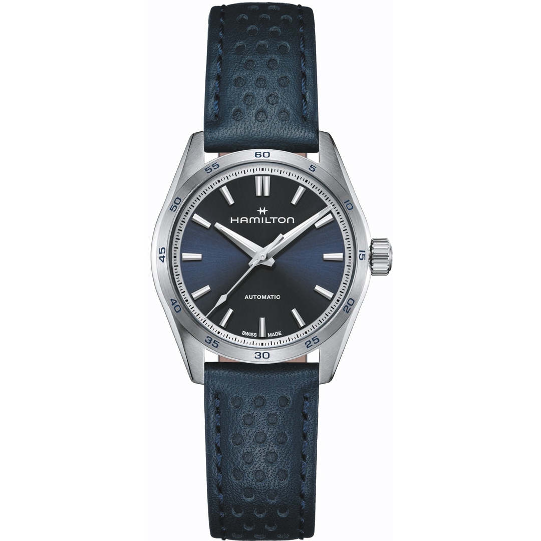 Hamilton Jazzmaster Performer Auto Blau 34mm