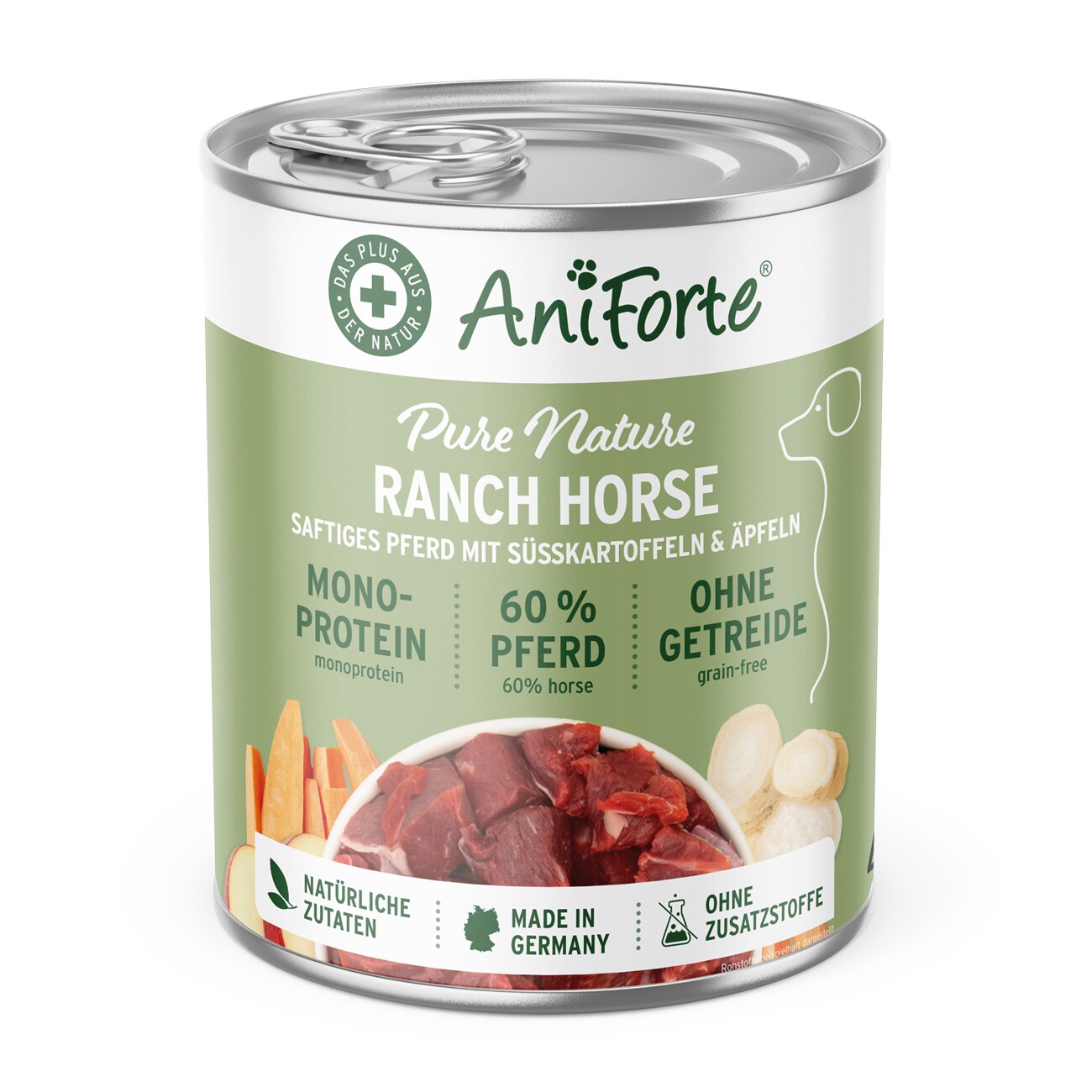 AniForte RanchHorse Pferd mit Süßkartoffeln 6x400 g