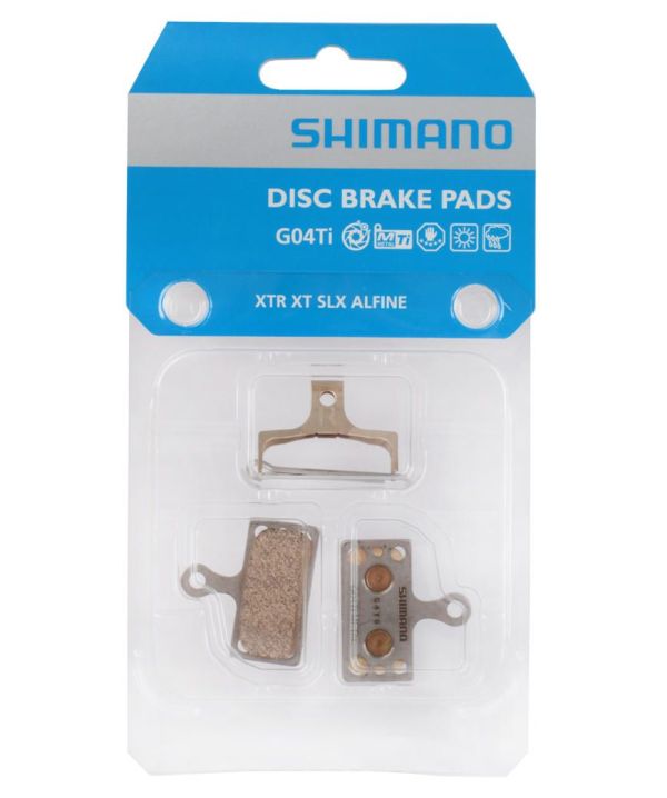 Shimano XTR G04Ti Metal Bremseklodser
