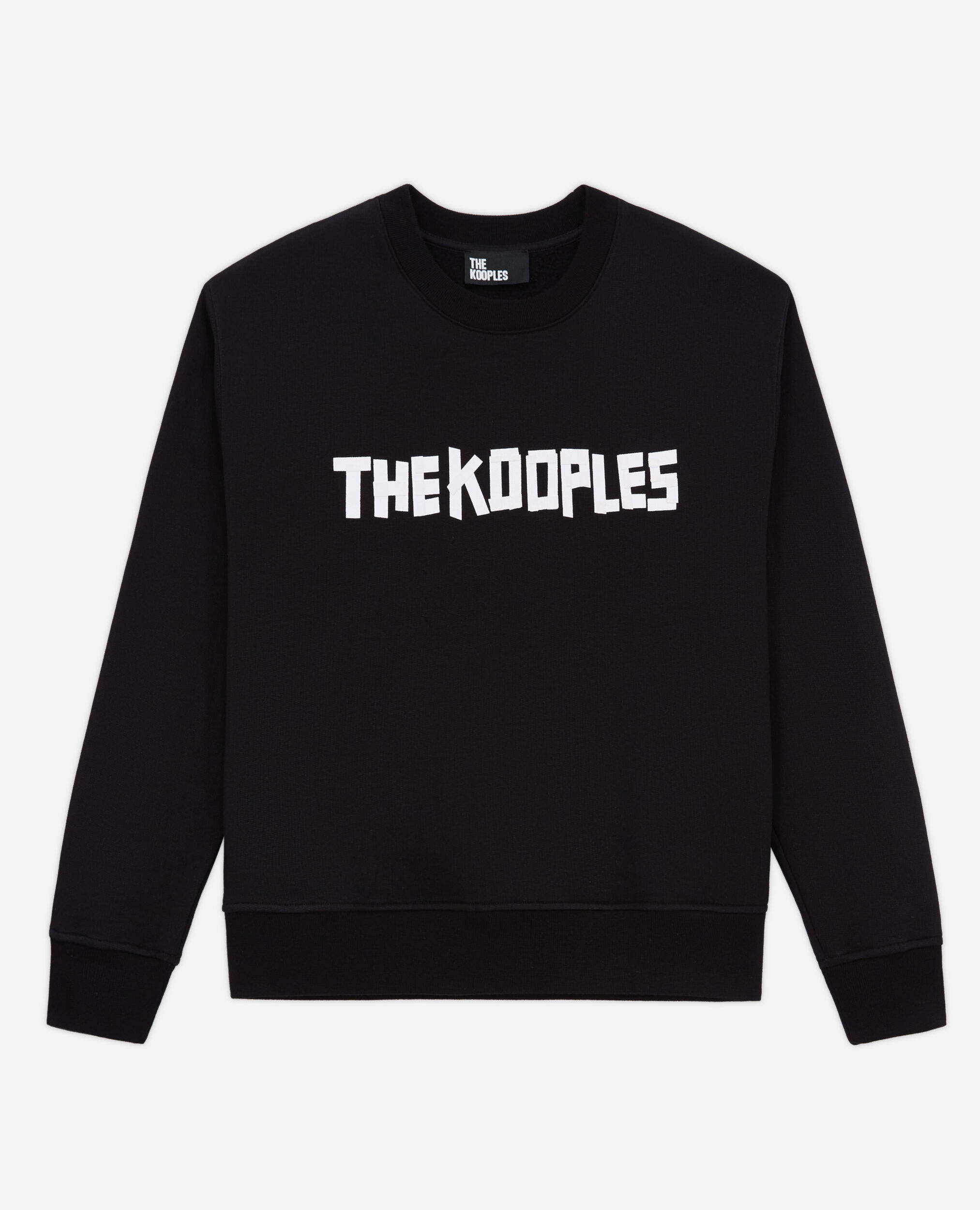 Sweatshirt avec logo The Kooples noir