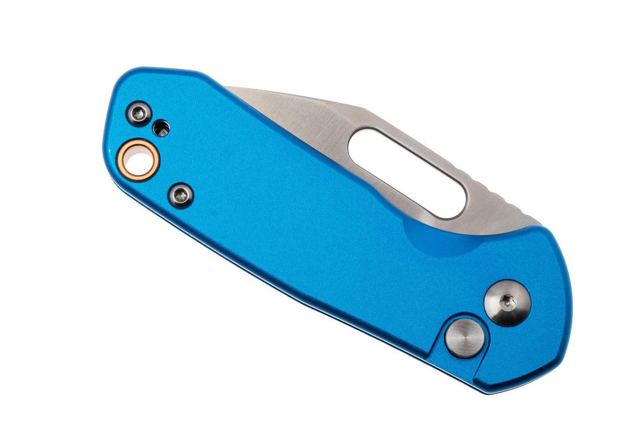 CJRB Mini Pyrite J1933-BU, Satin AR-RPM9, Blue Aluminium, zakmes