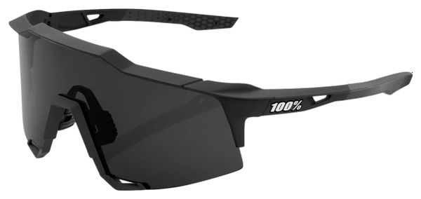 Lunnettes 100% - Speedcraft - Soft Tact Verres Noir Fumés