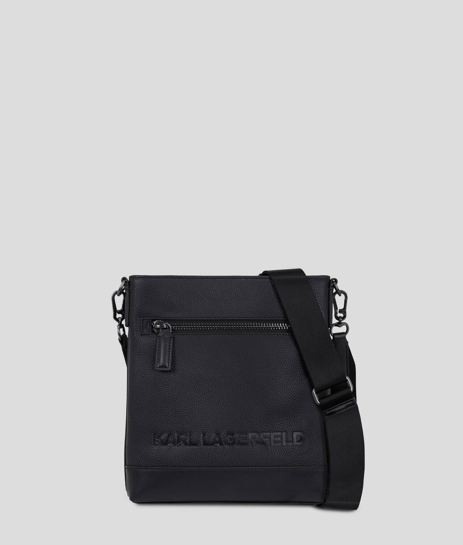 SAC BANDOULIÈRE PLAT K/ESSENTIAL - Noir
