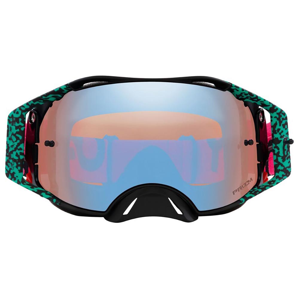 Oakley - Masque Airbrake MX Heritage Bengal Venom - Ecran Prizm Noir / Vert / Jaune / Rose
