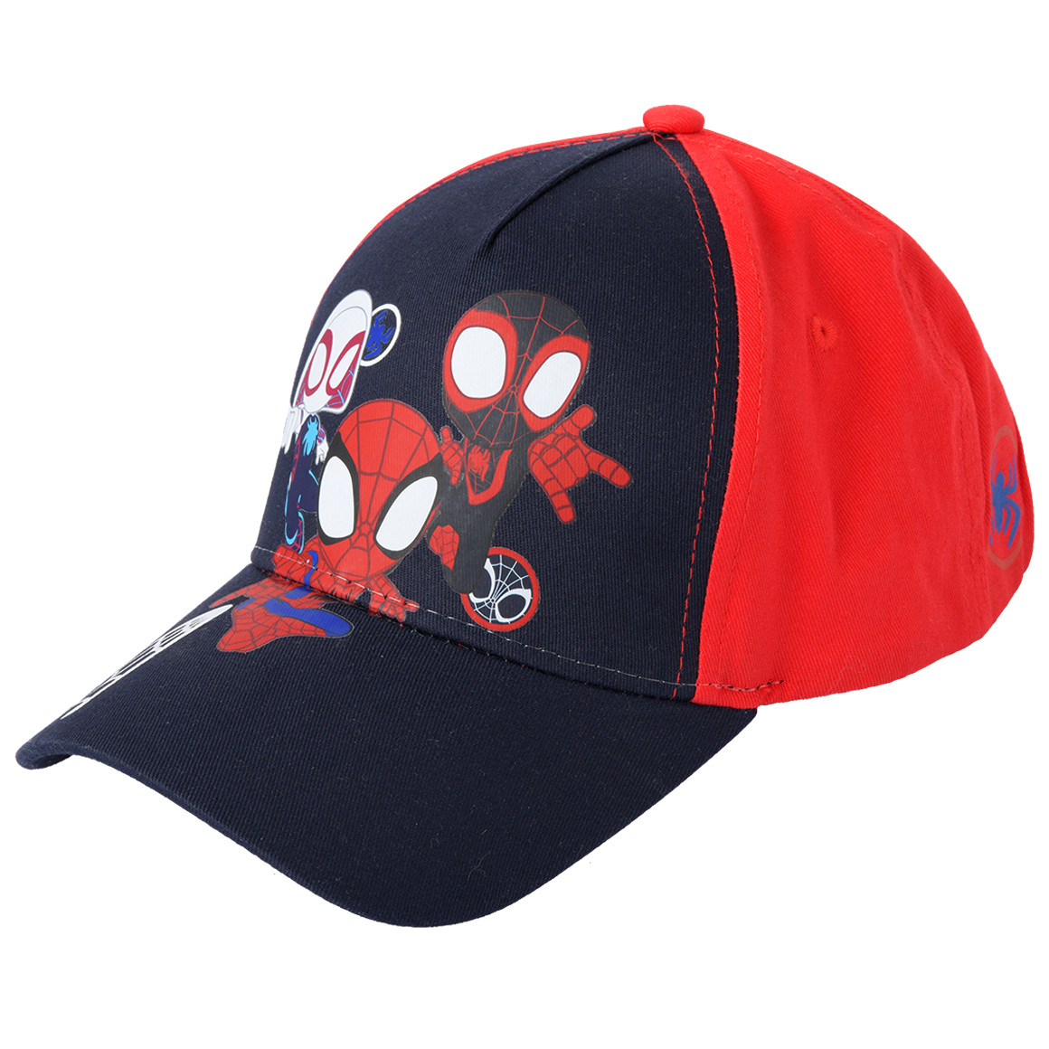 Topolino MARVEL Spidey Kappe mit Print rot / dunkelblau