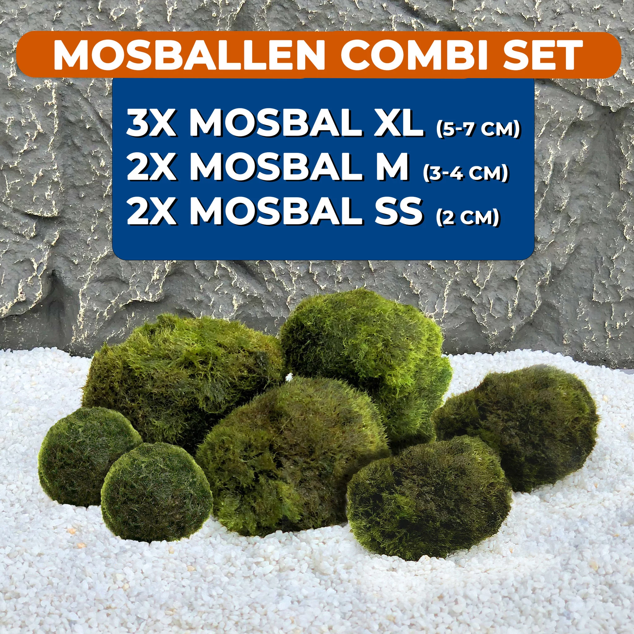 Waterplant Mosbol Combinatie set 7st | Populair!