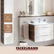 Porte serviette de salle de bain gris Vision Fackelmann