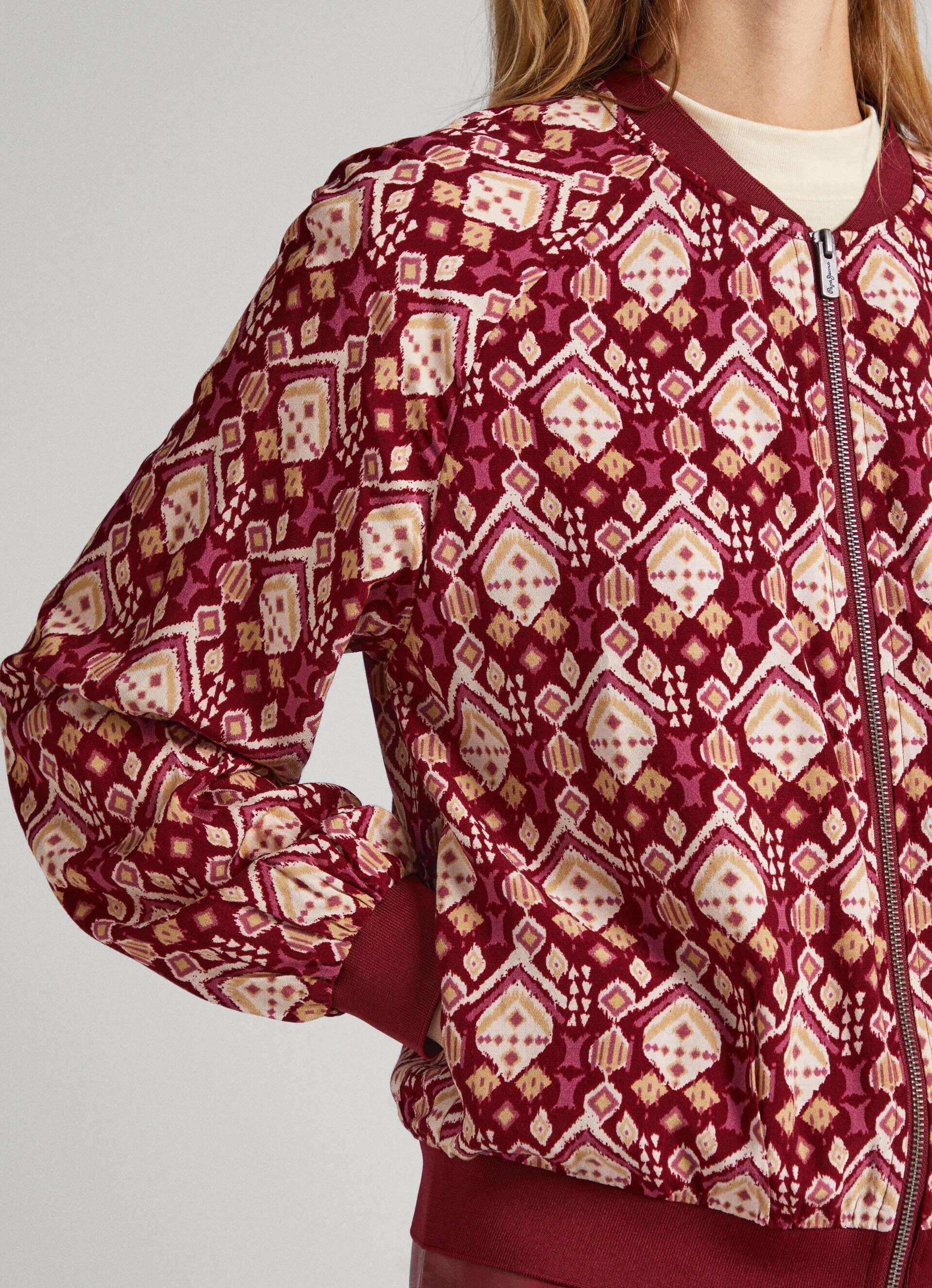 JAQUETA BOMBER ORNAMENTAL - multicolorida