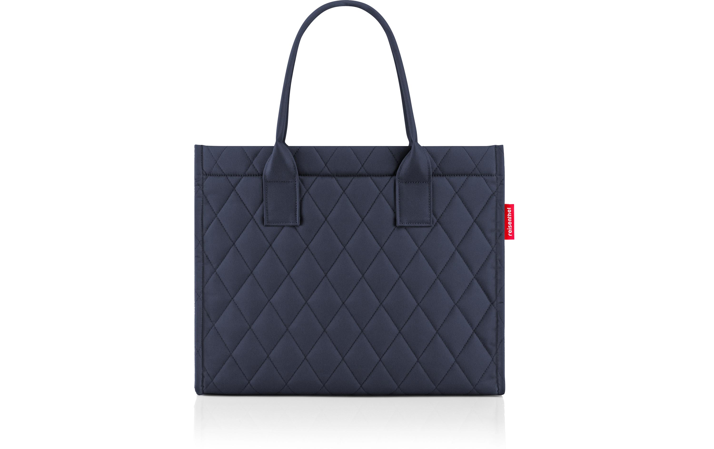 Tasche daily shopper Rhombus Midnight GoldEinkaufstasche