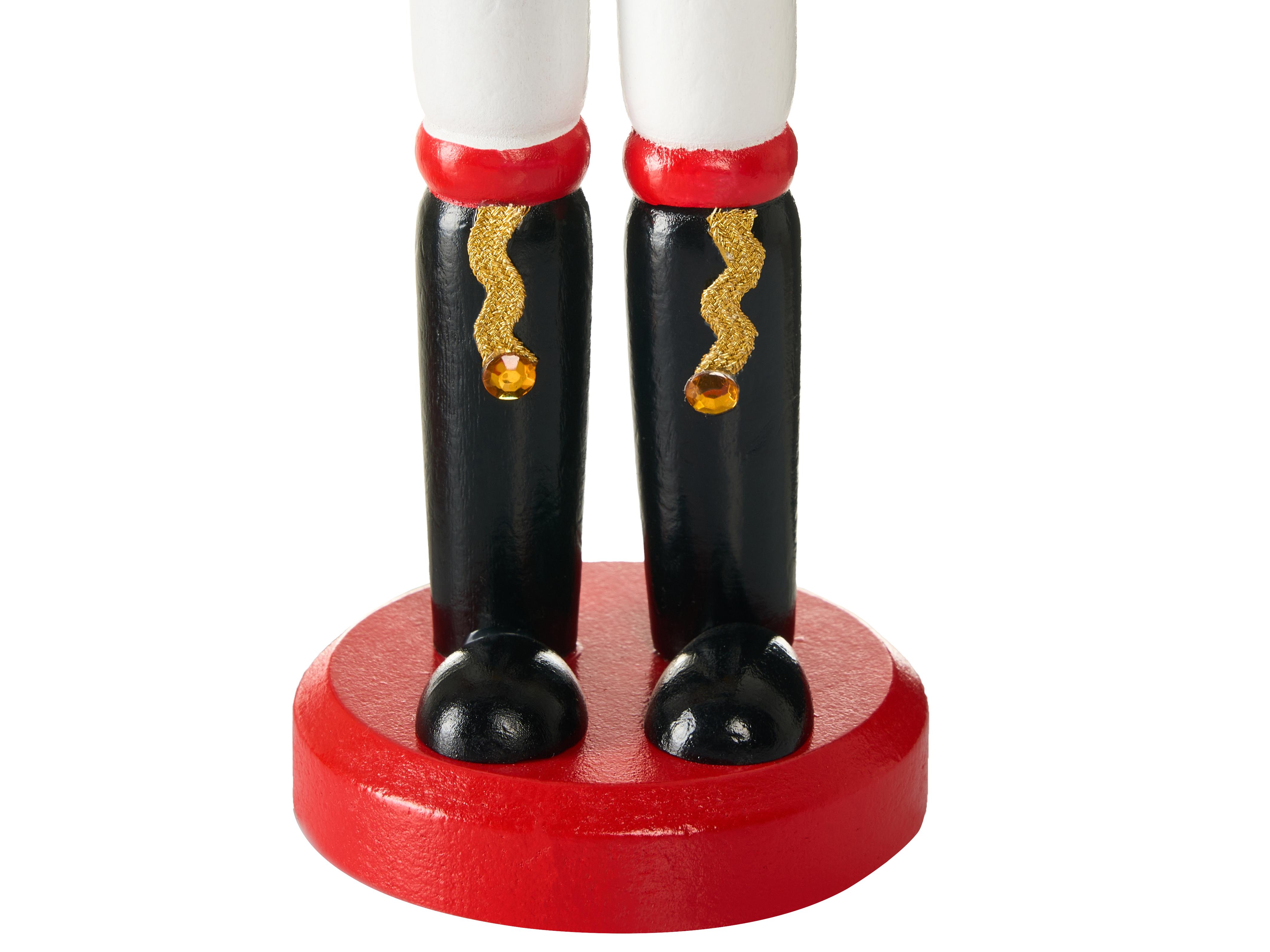 Figuur LAGAN Notenkraker 30 cm Rood
