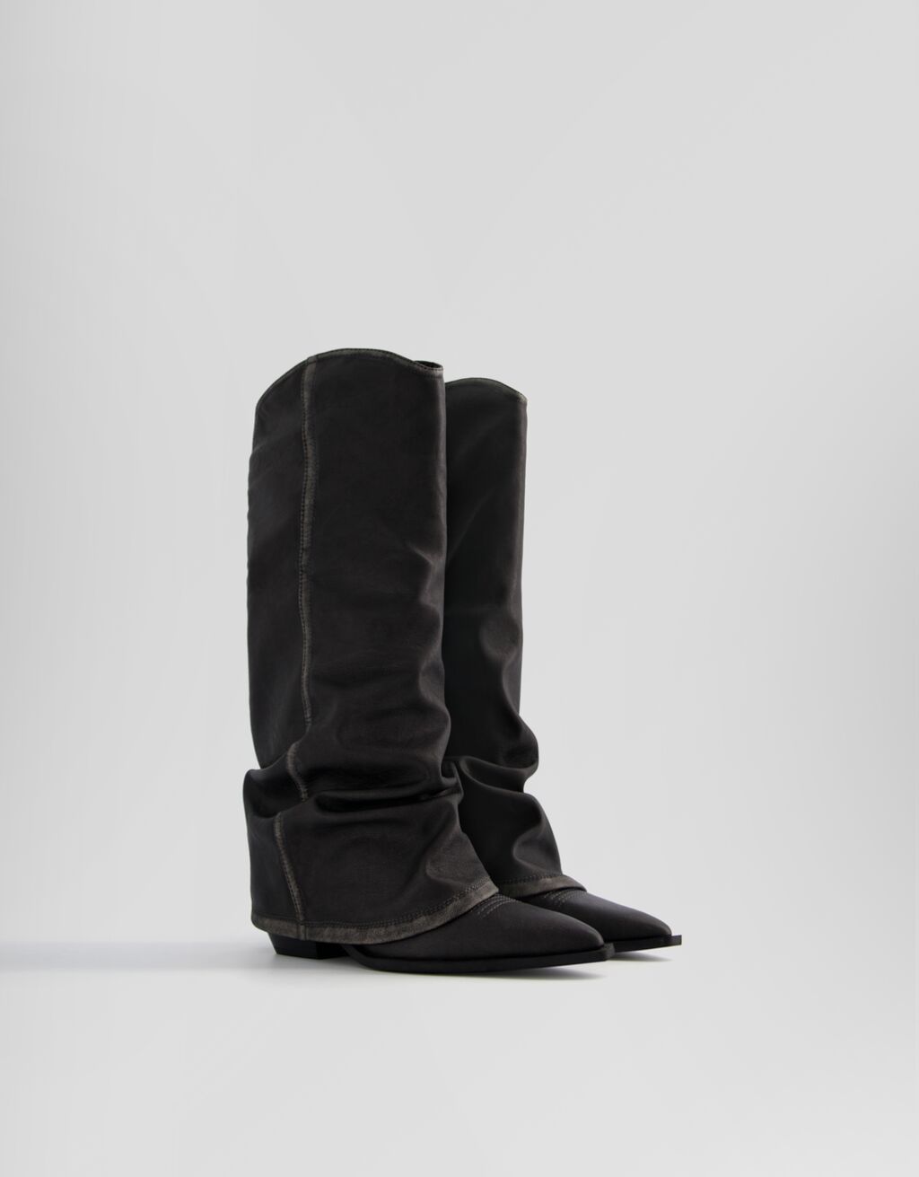 Botas de cowboy dobráveis