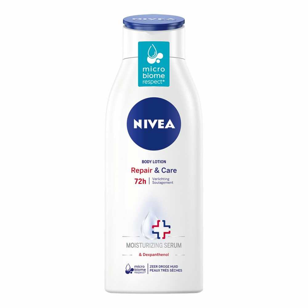 6x Nivea Bodylotion Repair & Care400 ml