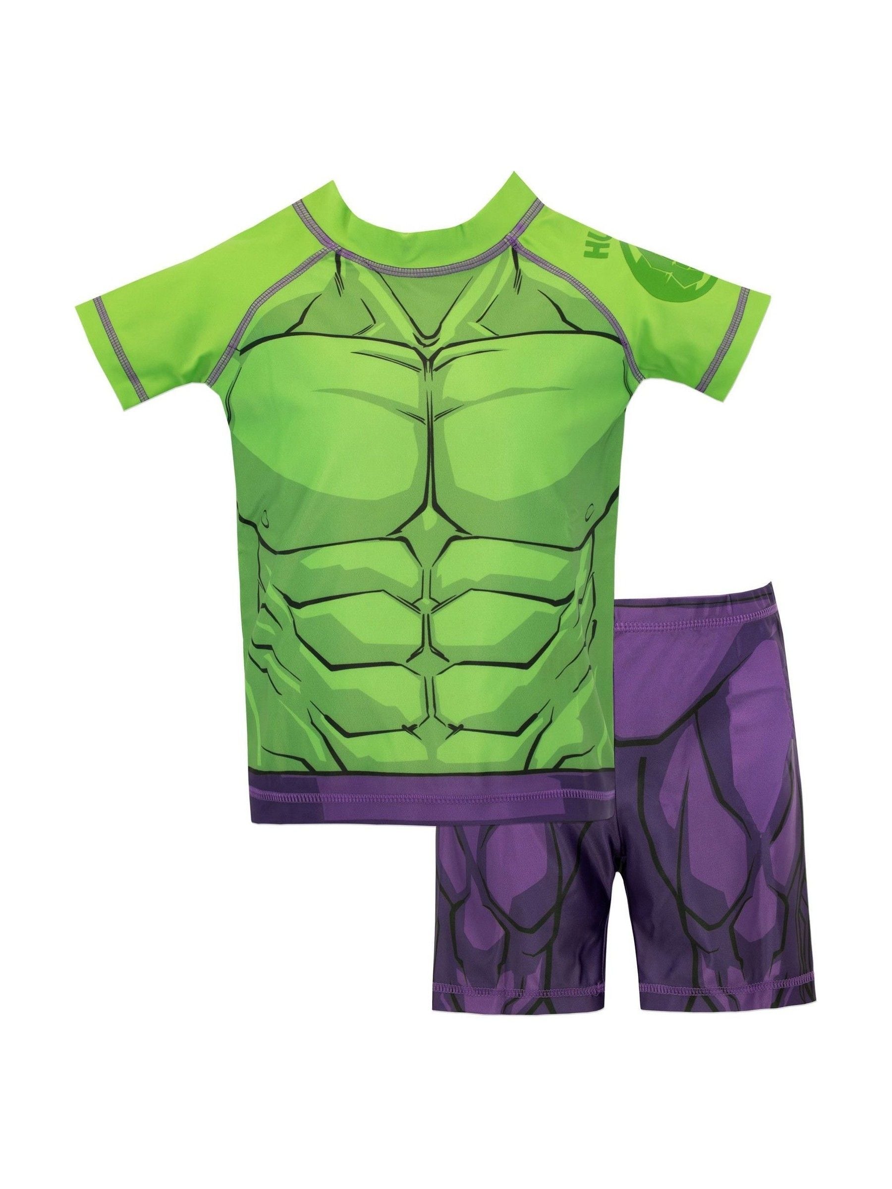 Personage Marvel Hulk zwemset