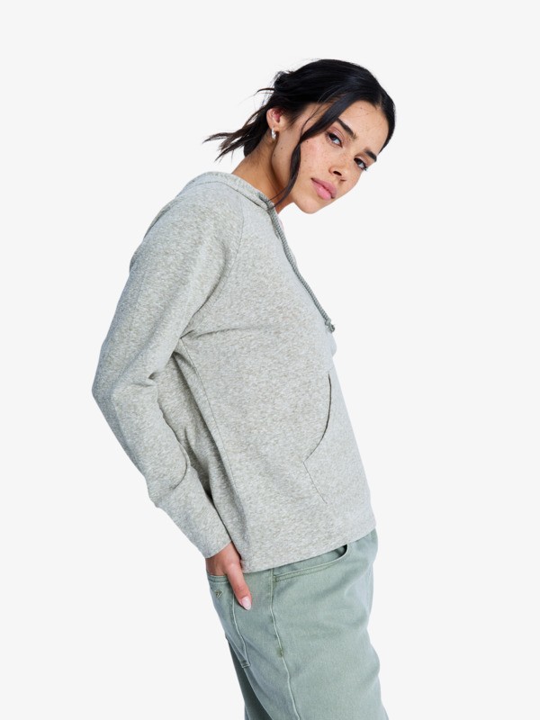 Destination Surf Sweat à capuche Vert Femme