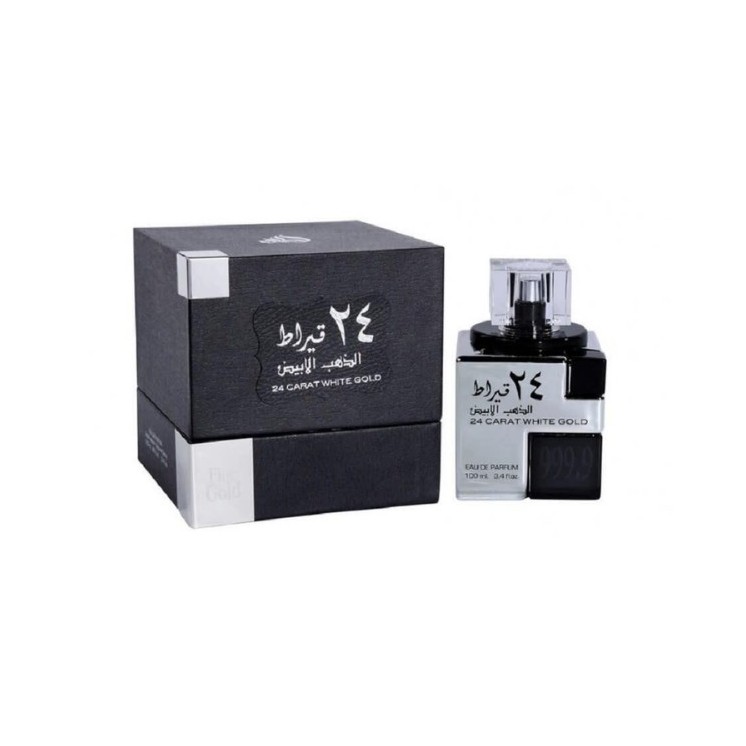 Lattafa Eau de Perfume für Damen und Herren 24 Carat White Gold 100 ml