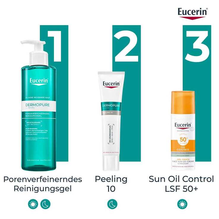 Eucerin Dermopure Clinical Peeling 10 Nachtcreme, 40 ml