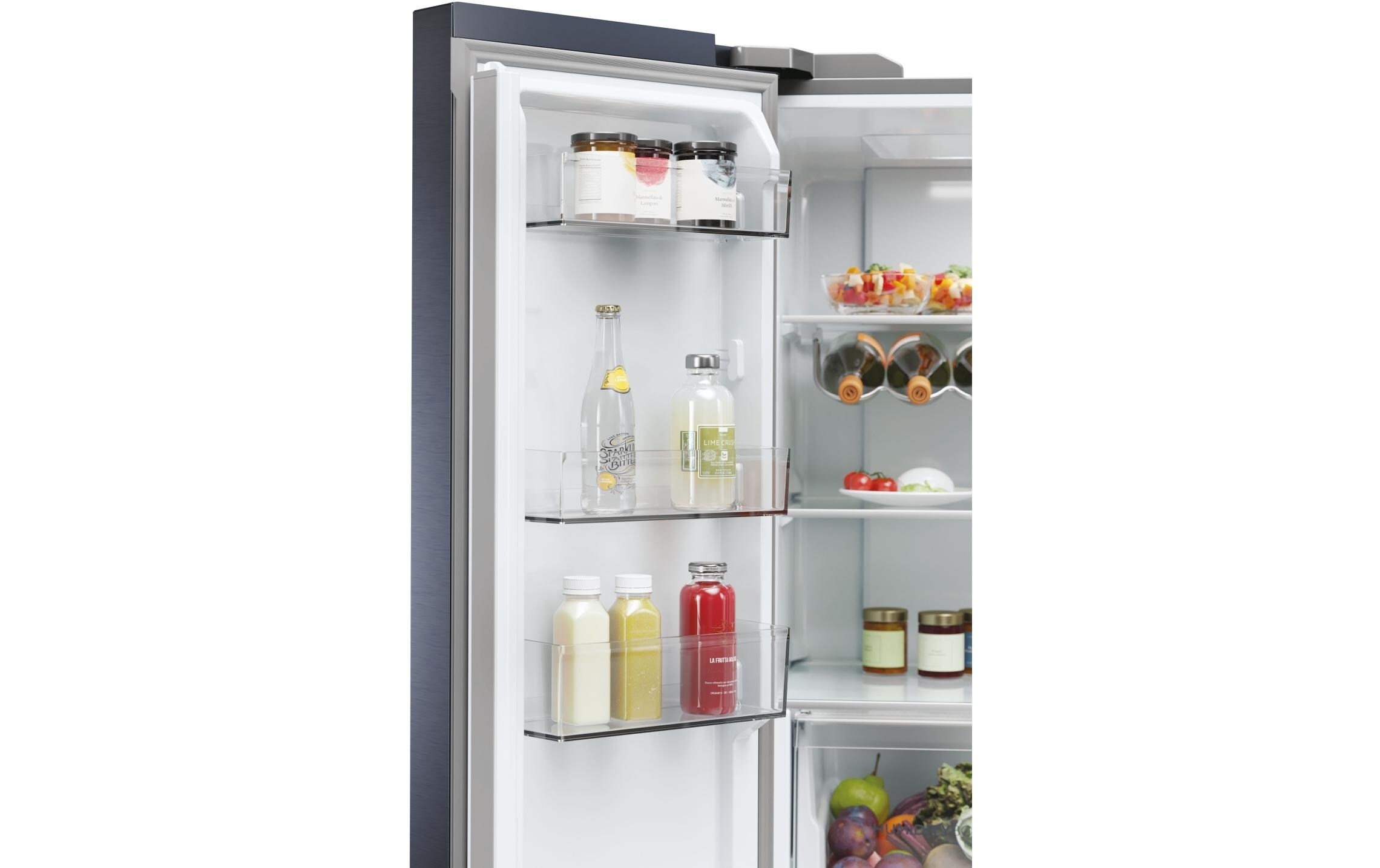 Foodcenter HCR5919ENMB Schwarz<br>Side by Side Kühlgerät