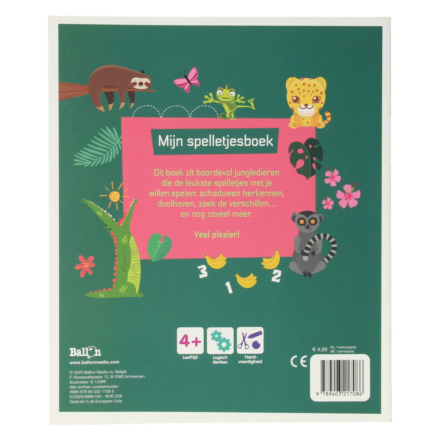 Mijn Spelletjesboek Jungle
