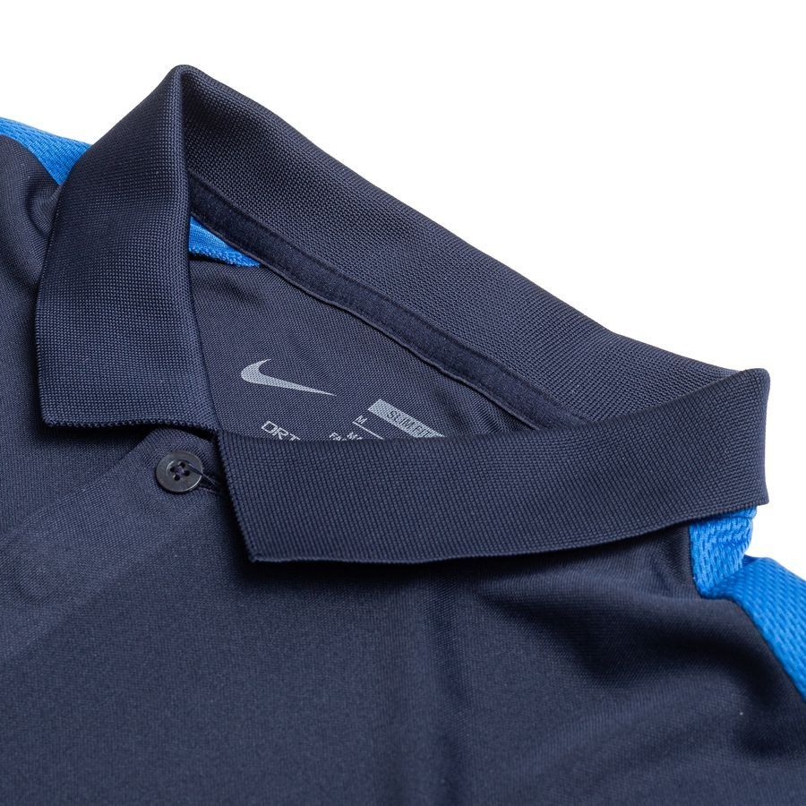 Nike Polo Dri-FIT Academy 23 - Bleu Foncé/Bleu/Blanc