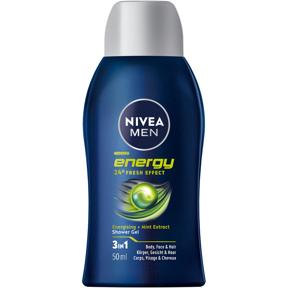 Nivea MEN Pflegedusche Energy Mini Fl 50 ml