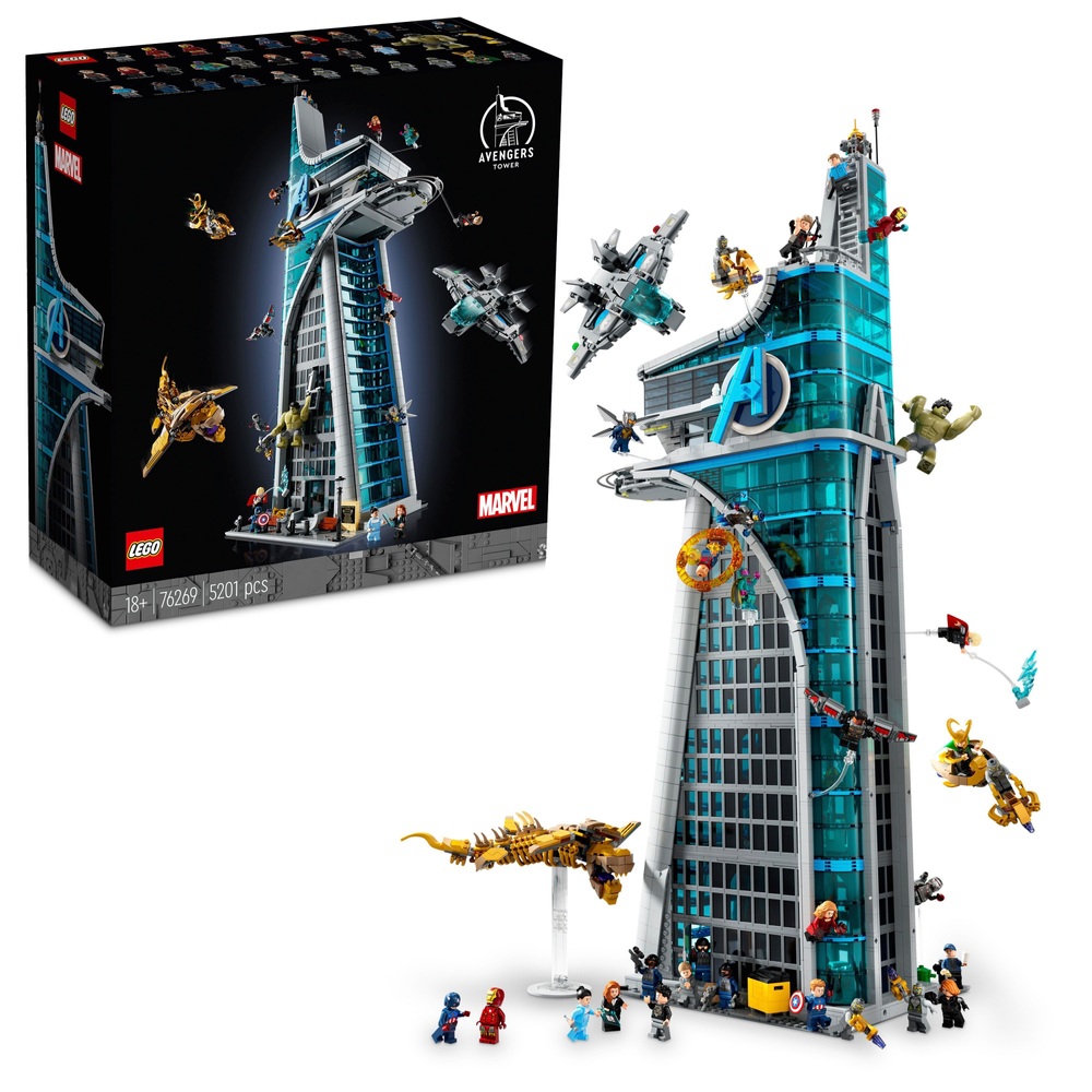 LEGO Marvel 76269 Avengers Tower Set für Erwachsene