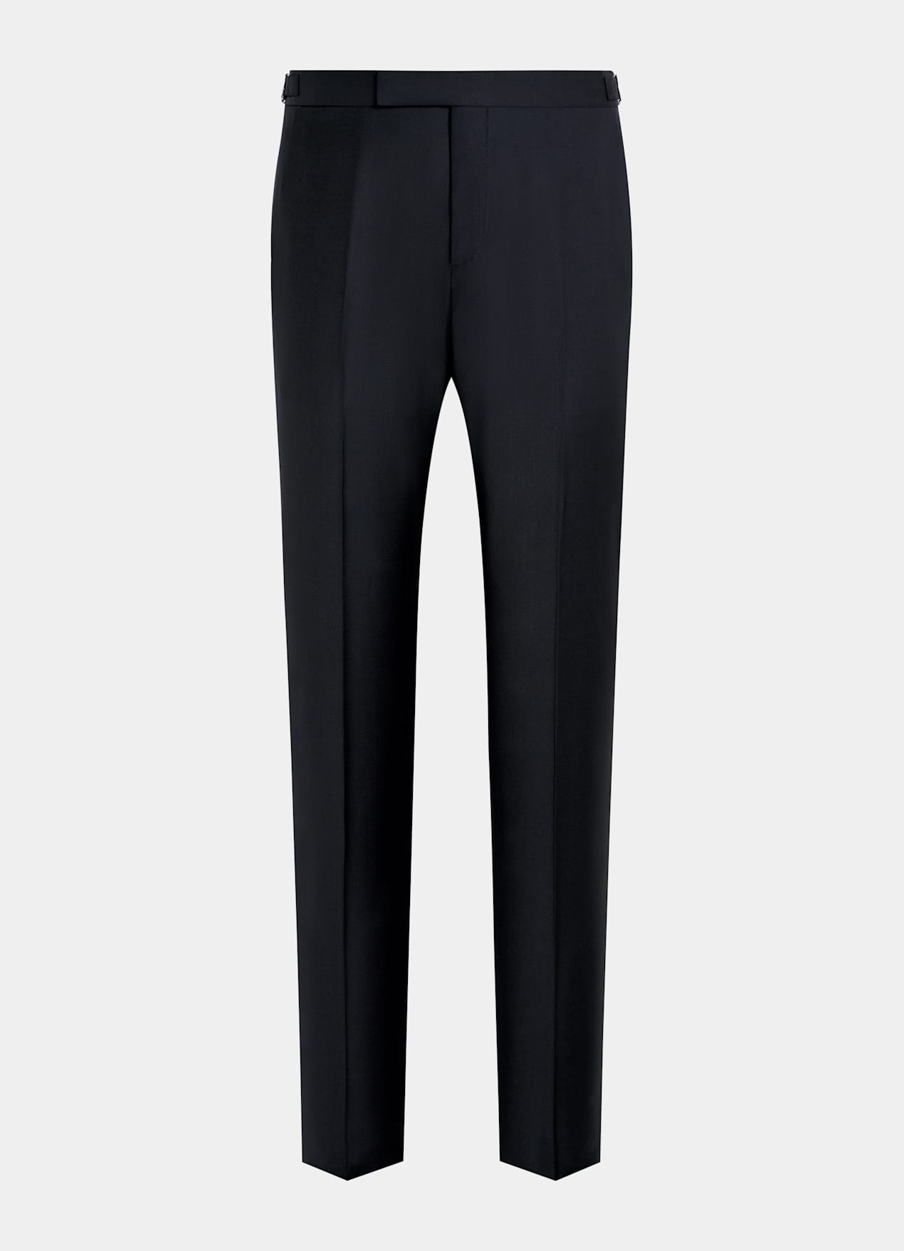 Pantalon de smoking Slim Leg Straight bleu marine