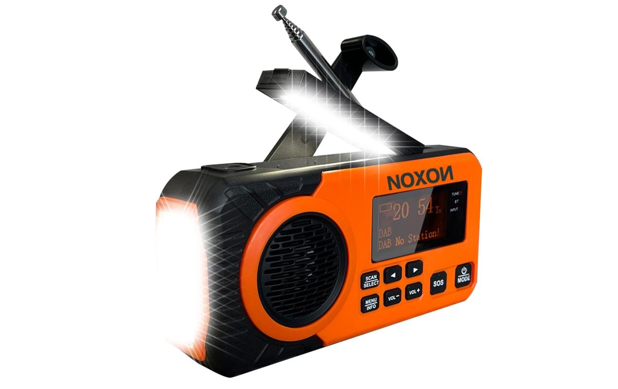 DAB+ Radio Dynamo Solar 311 OrangeNotfunk Outdoor DAB+ Radio