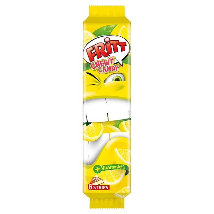 FRITT FRITT Kaubonbons 70 g, Zitrone