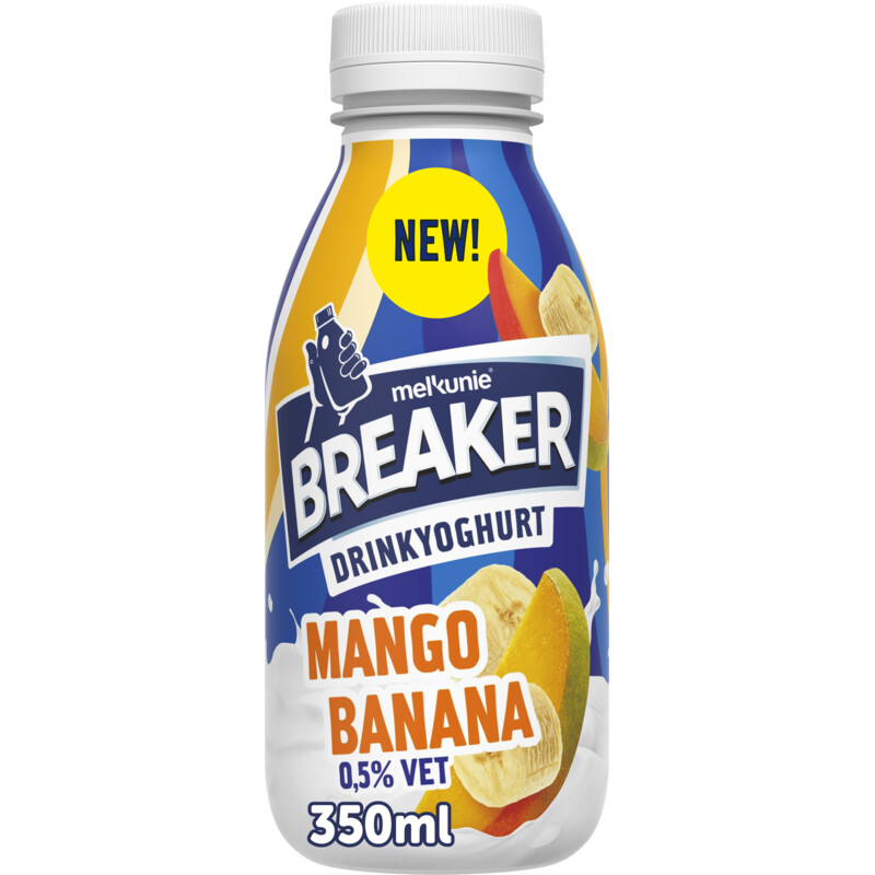 Melkunie Breaker drinkyoghurt mango banaan