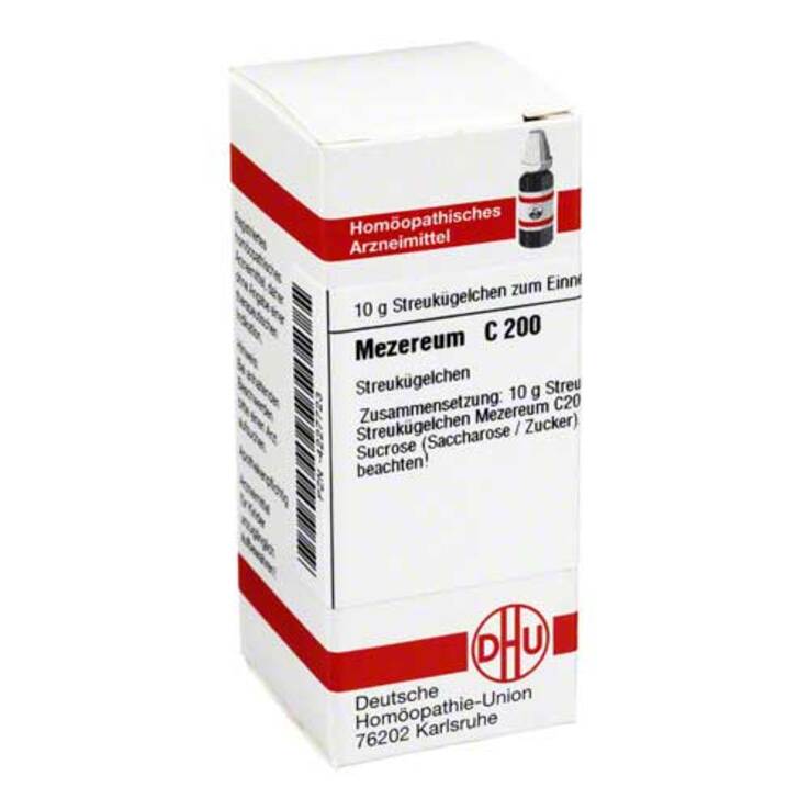 DHU Mezereum C 200 Globuli, 10 g