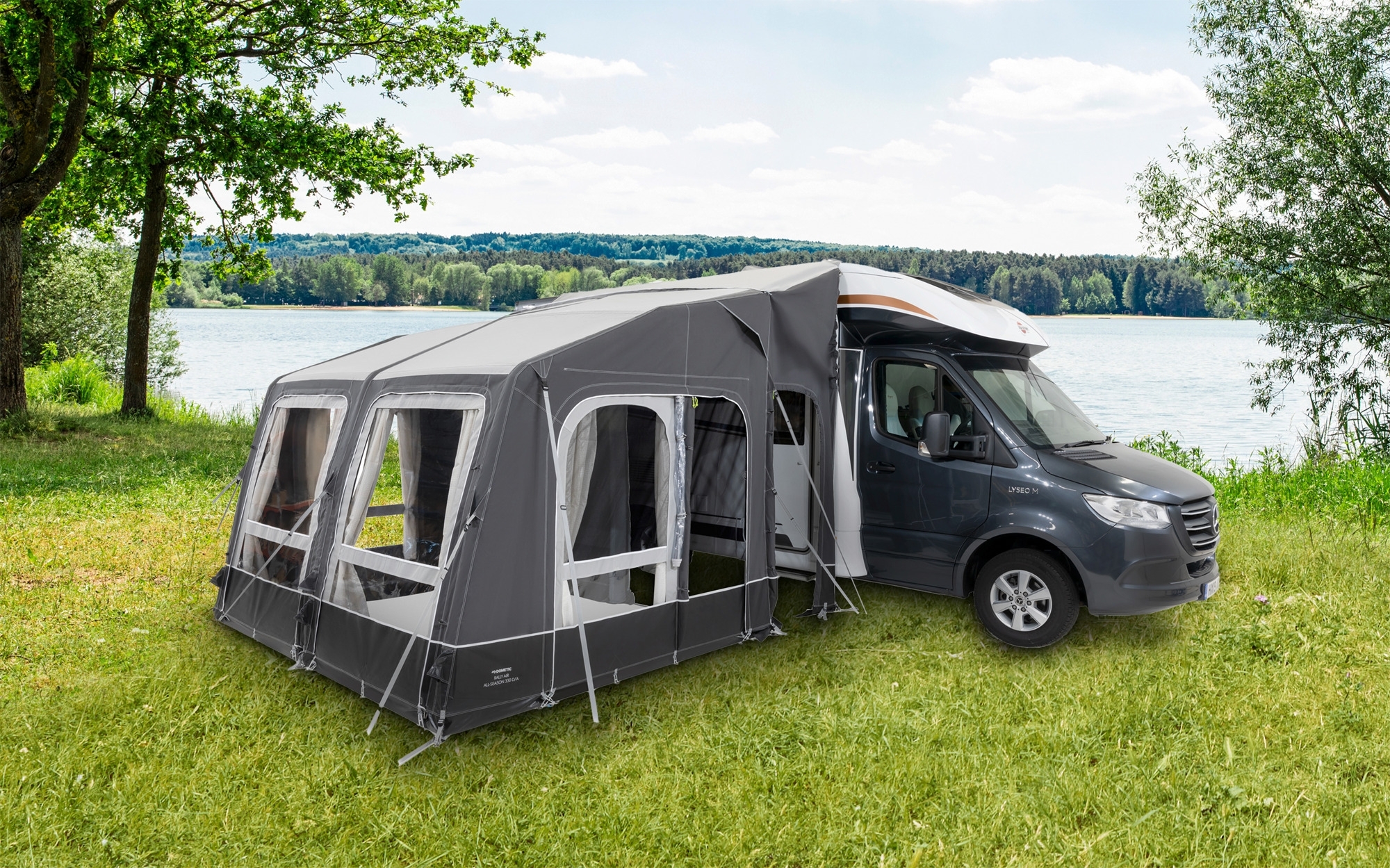 Dometic Rally Air All-Season 330 Drive-Away aufblasbares Vorzelt für Reisemobil & Wohnwagen