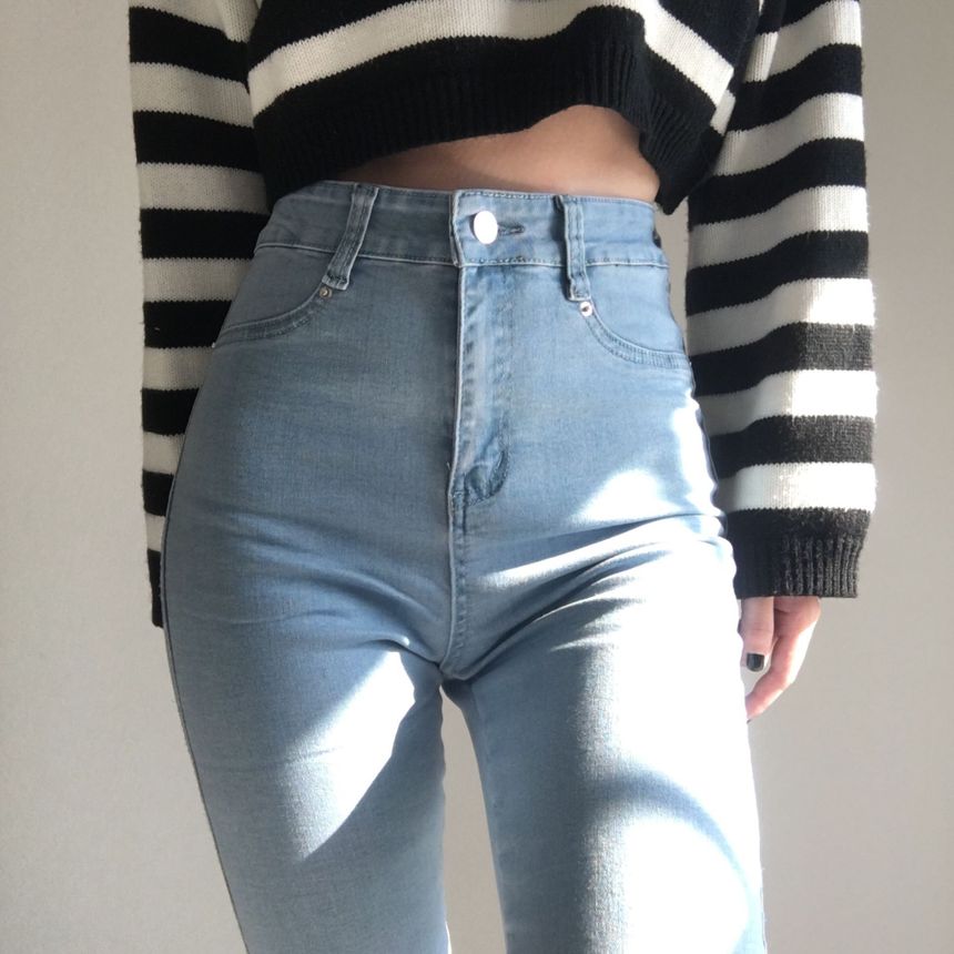 Notica - Skinny jeans met hoge taille
