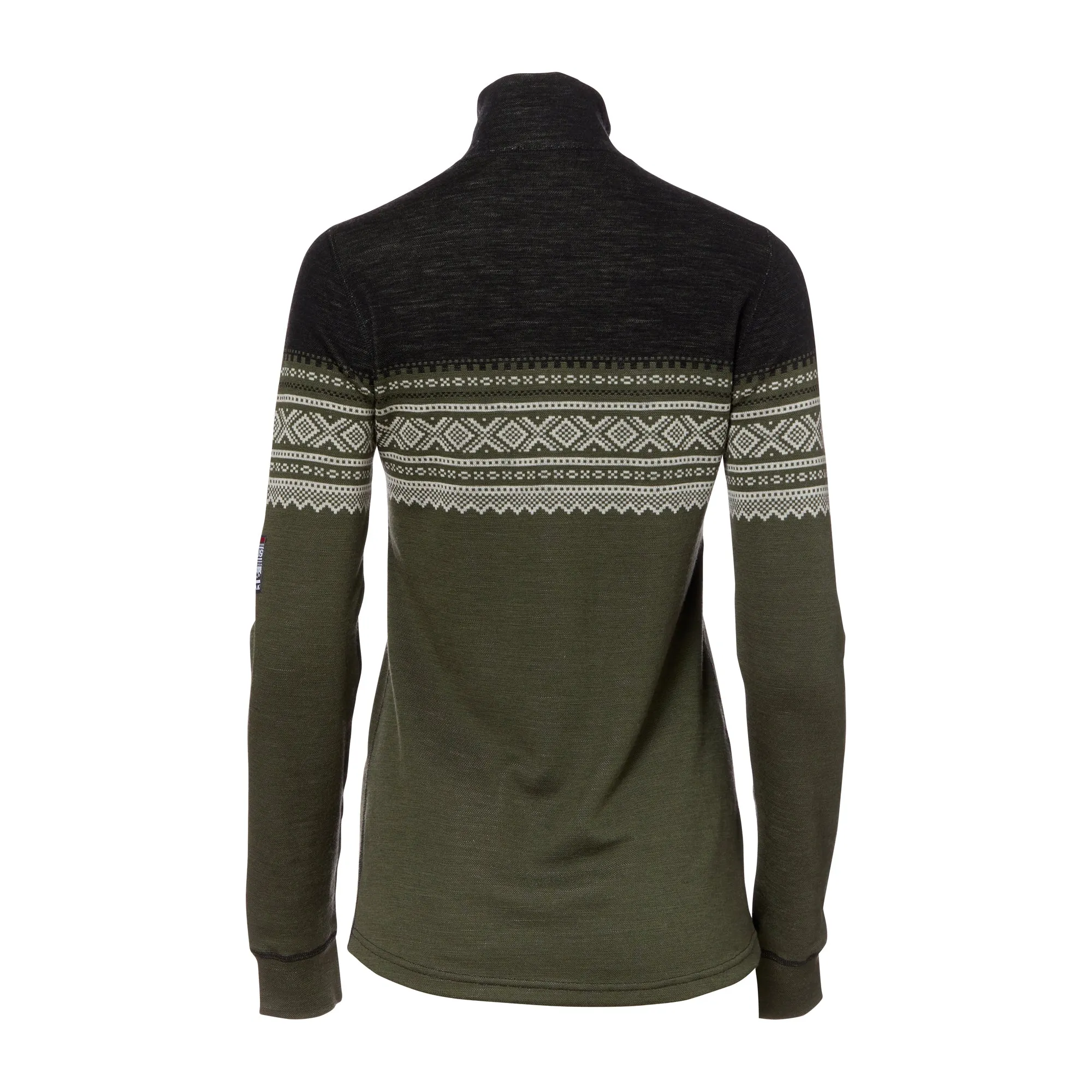 Aclima -  Pullover DesignWool Marius Mock Neck Zip nordmarka Frauen