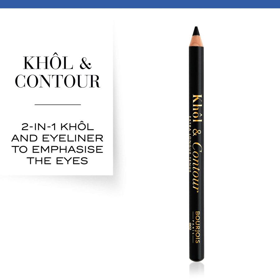 Bourjois Khôl & Contour 02 Ultra Black 1,2g