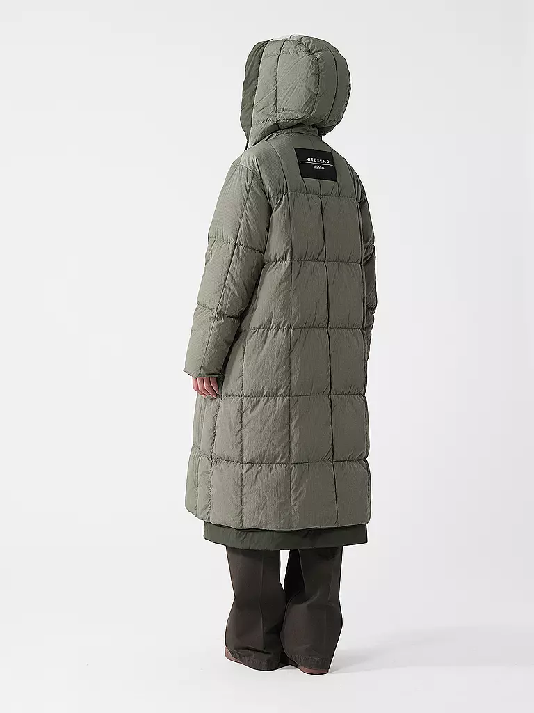 WEEKEND MAX MARA Daunensteppmantel USSITA grün