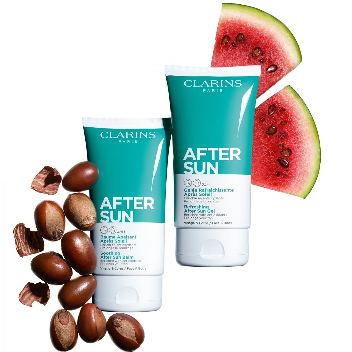 CLARINS Gelée Rafraîchissante Après Soleil Enrichie en Anti-Oxydants - Prolonge le Bronzage