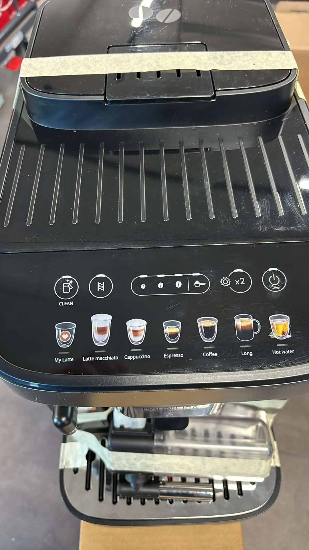 [OUTLET] - De'Longhi Magnifica Evo ECAM290.81.TB - Automatisk kaffemaskine med mælkeskummer - 15 bar - titansort