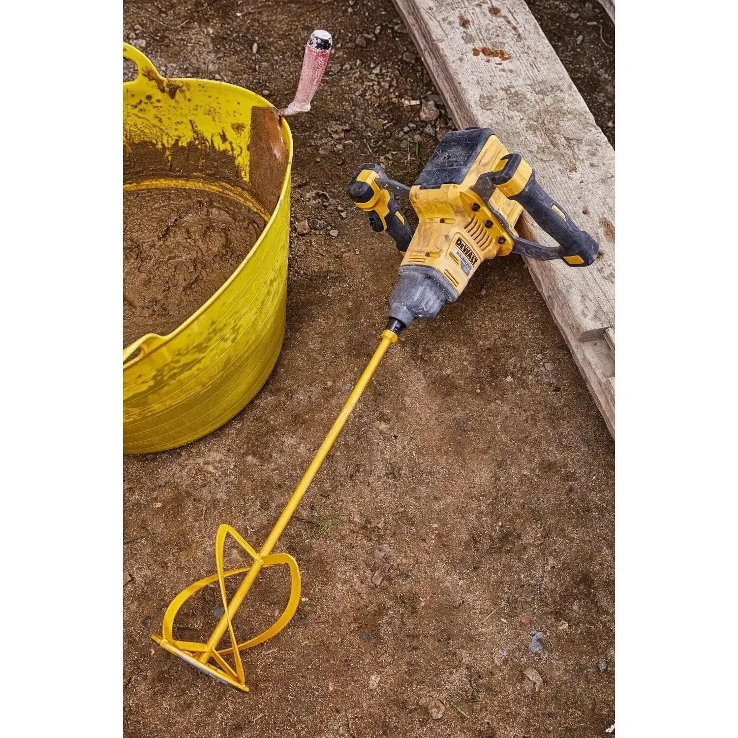 DeWALT DCD240X2 Accu Mixer 160mm 54V XR FlexVolt 9.0Ah in opbergtas