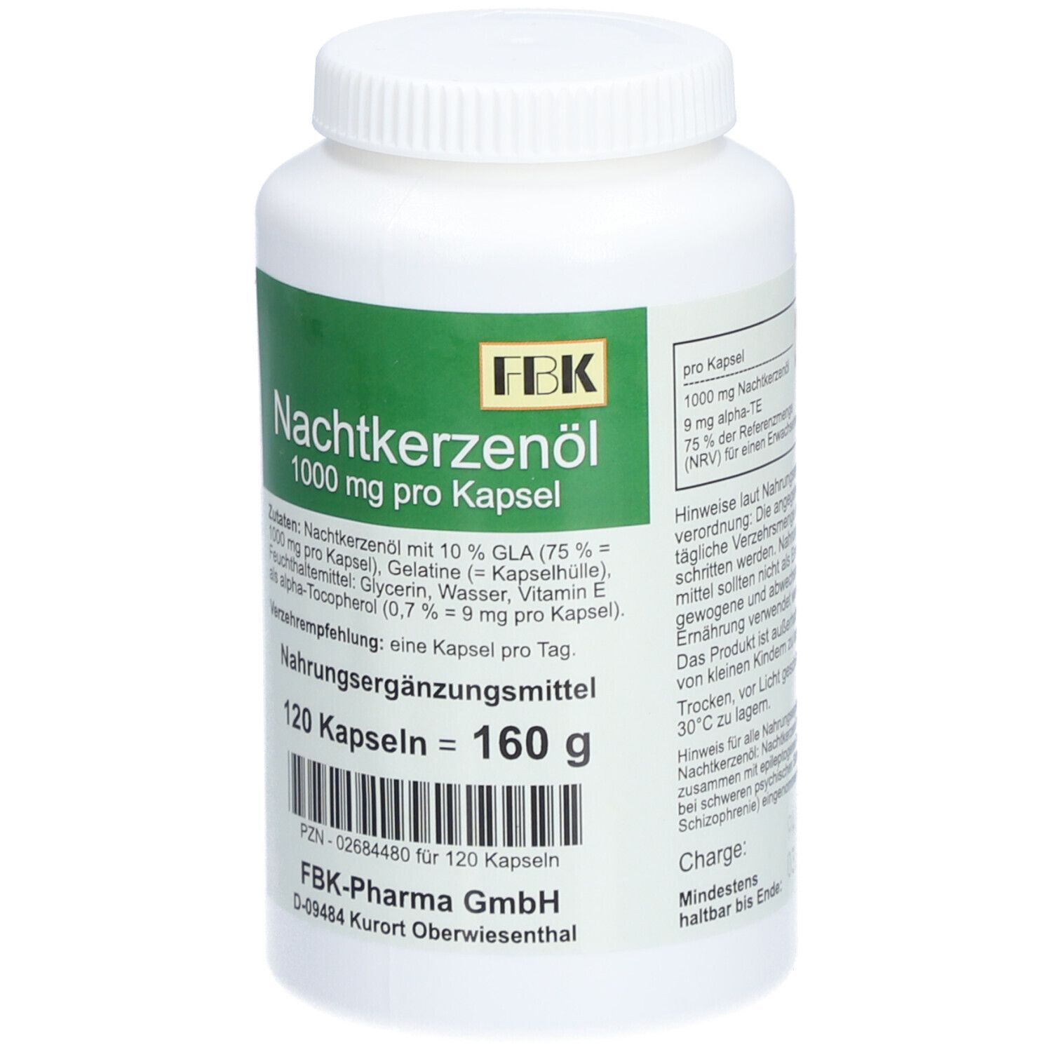 Nachtkerzenöl 1000 mg