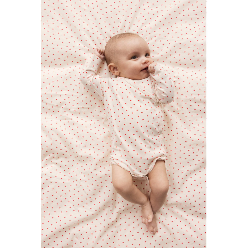 Køb MarMar Newborn Modal Smooth Print Happy Hearts Belita Body