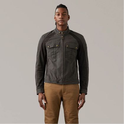 Blouson Belstaff TEMPLE COTON WAX - Marron