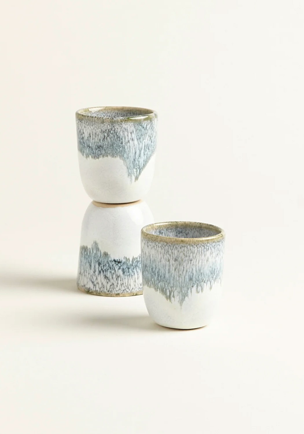 Onomao Espressobecher Traditionell Teal Dipped