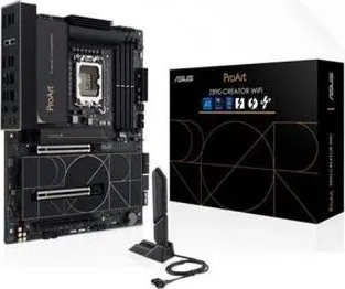 ASUS ProArt Z890-CREATOR WIFI - Bundkort - ATX - LGA1851 sokkel - Z890 Chipset - USB4, USB 3.2 Gen 2, USB-C 3.2 Gen 2x2, USB 3.2 Gen 1 - 10 Gigabit LAN, 2.5 Gigabit LAN, Bluetooth, Wi-Fi 7 - onboard grafik (CPU påkrævet) - HD Audio (8-kanaler)