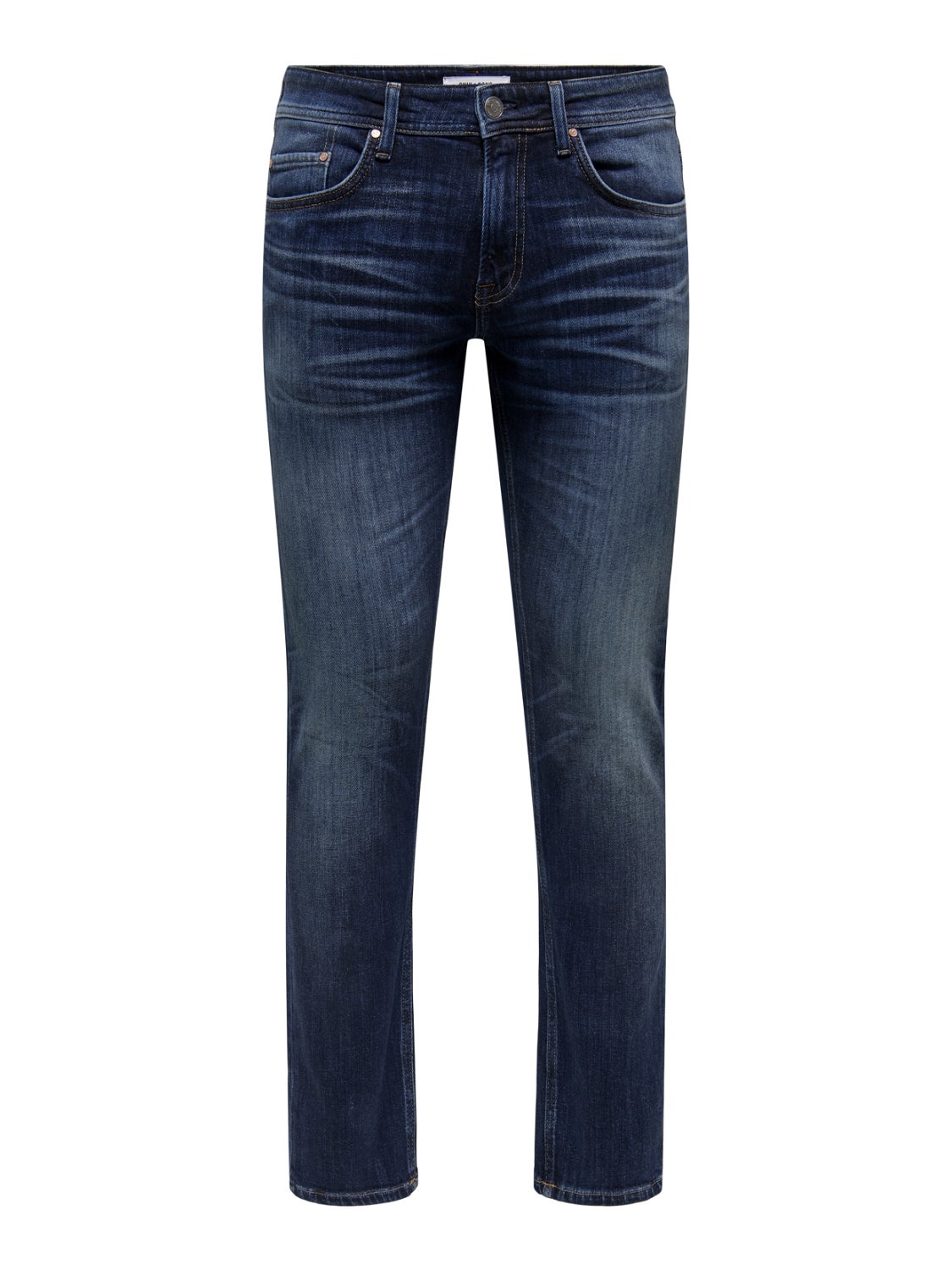 ONSWEFT Mittlere Taille Normal geschnitten Jeans Blue Denim
