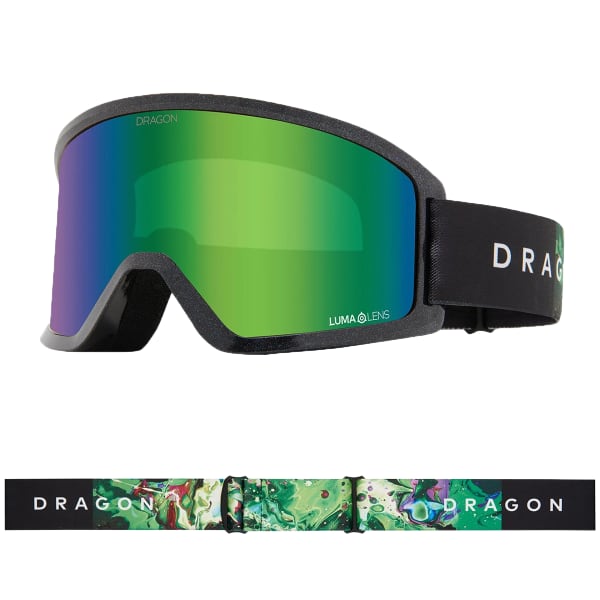 Masque de ski DRAGON DX3 PLUS OTG CELESTIAL/LLGREENION+LLAMBER